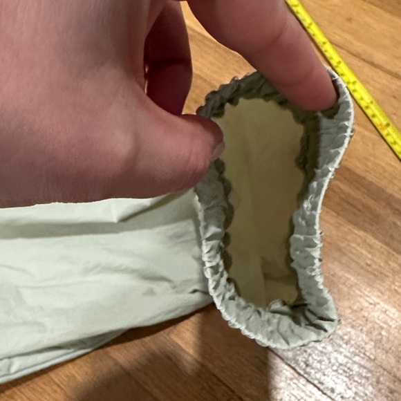 FLX | Women’s Light Green Quarter-Zip Nylon Pullover - Picture 4 of 16